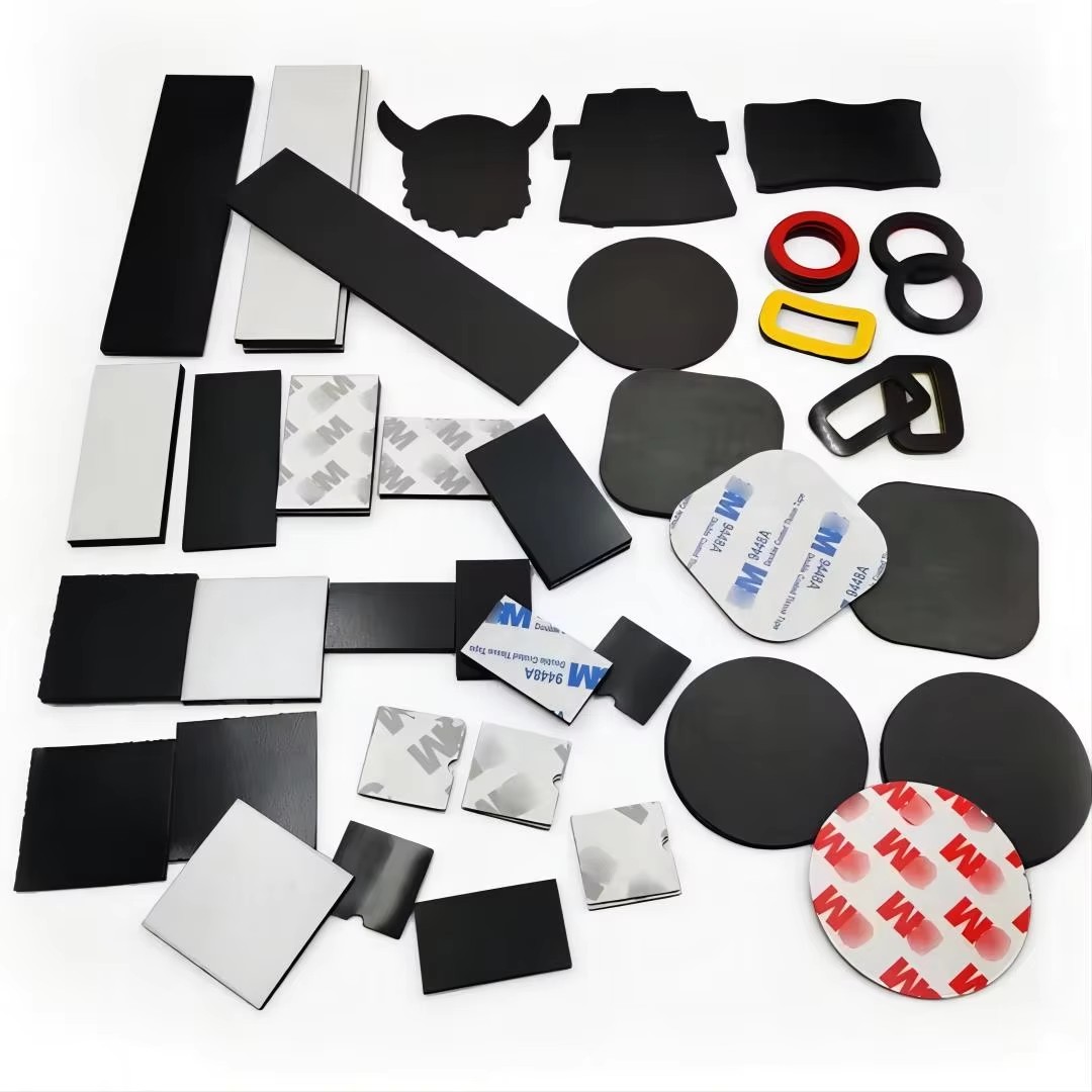 Kits de montaje en pared con imán de goma, juego para colgar magnético seguro para la pared, colgadores de carteles con imán de goma de tamaño personalizado, imanes artísticos seguros para pintura sin perforación, colgadores de marco con imán de goma adhesivo 3M, kit de imán adhesivo protector para pared