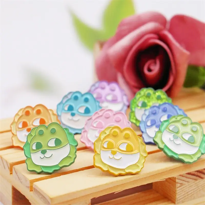 Gepersonaliseerde emoji-reversspelden | Trendy internetmeme-speldenfabrikant - Even Rich Gift 1