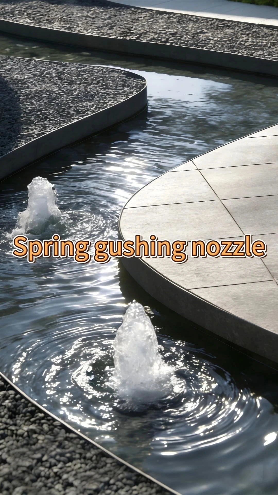 Spring Shower Effect Spray Head | 304 Stainless Steel | Water Crown Supplier 1