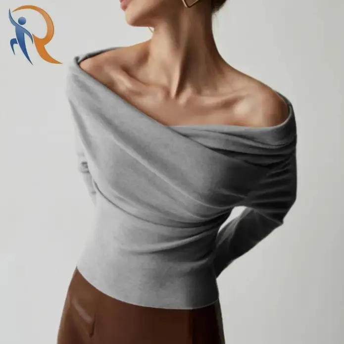 Women’s Off-Shoulder Top Blouse for Casual and Formal Wear 1