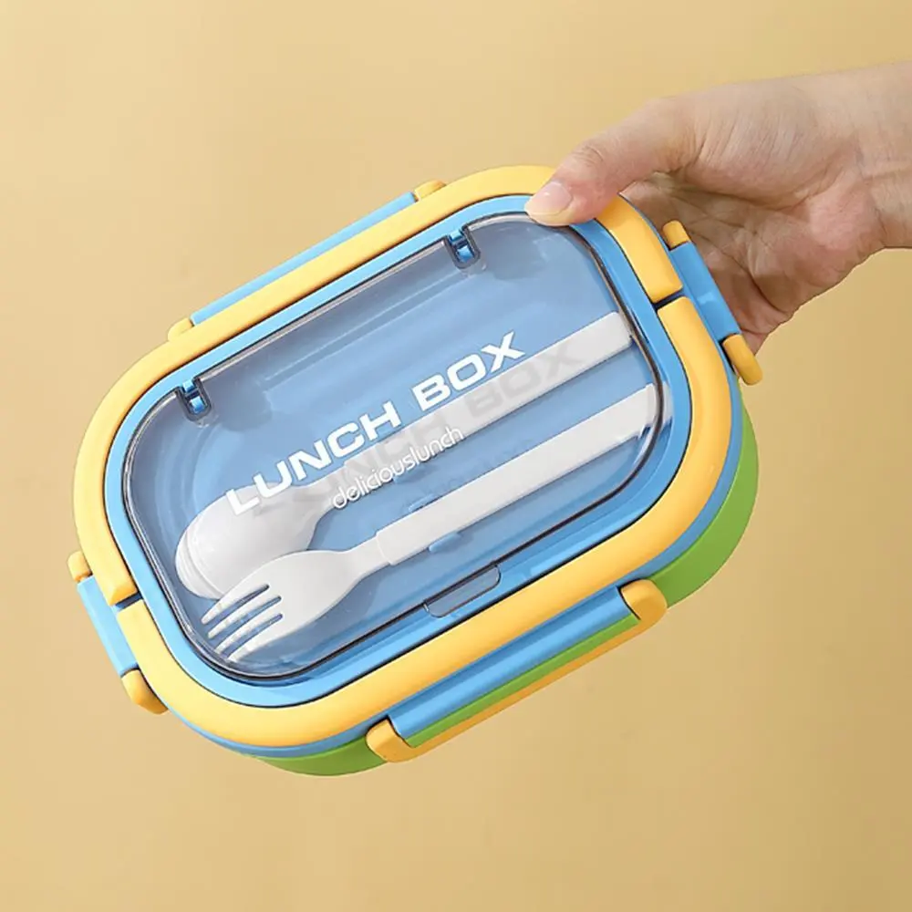 HongXing 3-Compartment Plastic Lunch Box | Leak-Proof Portable Bento Box 1