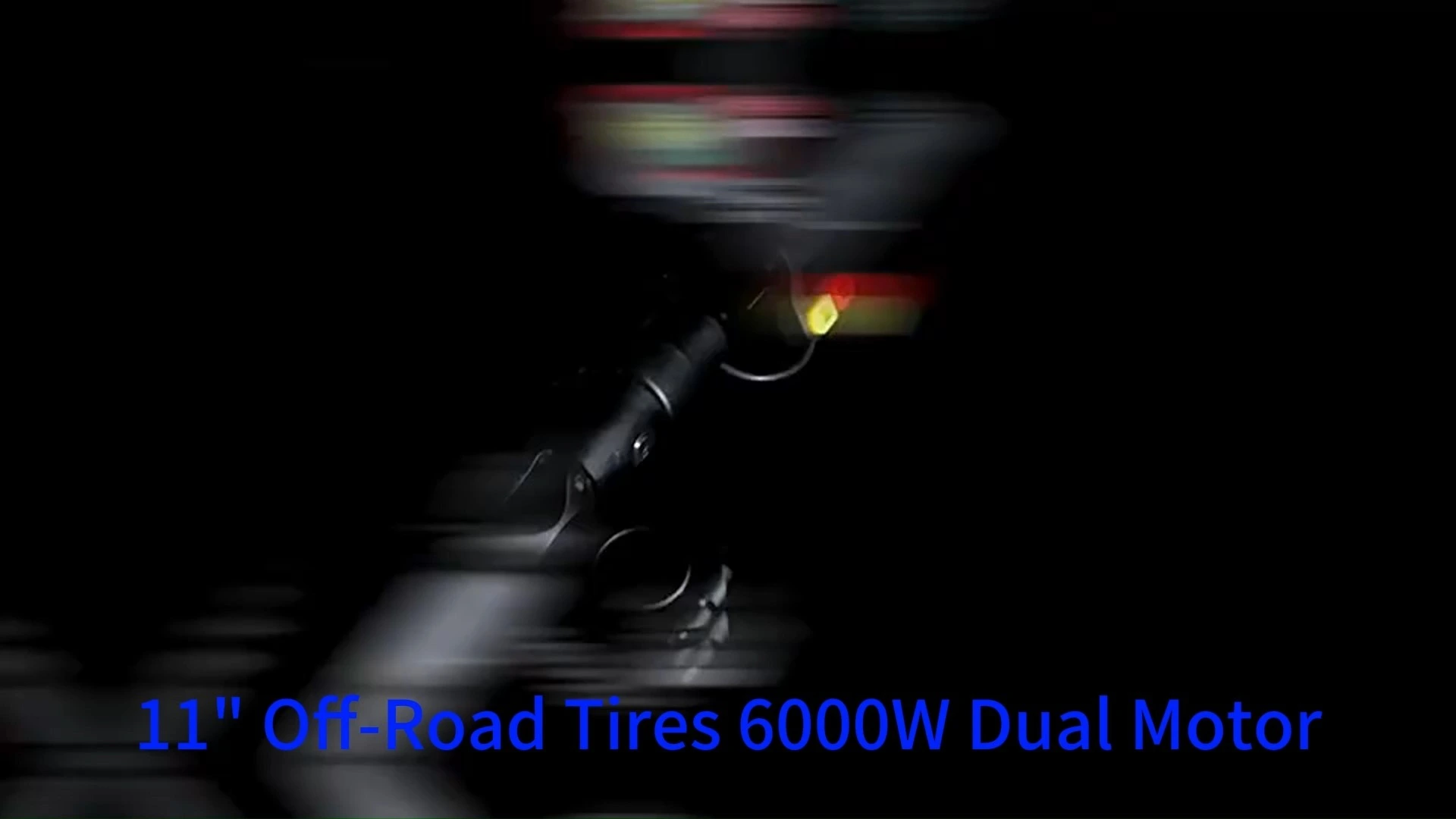 Trottinette électrique tout-terrain DomeRide 6000W à double moteur, 11 pouces, vitesse élevée de 85 km/h, en stock en Europe 1