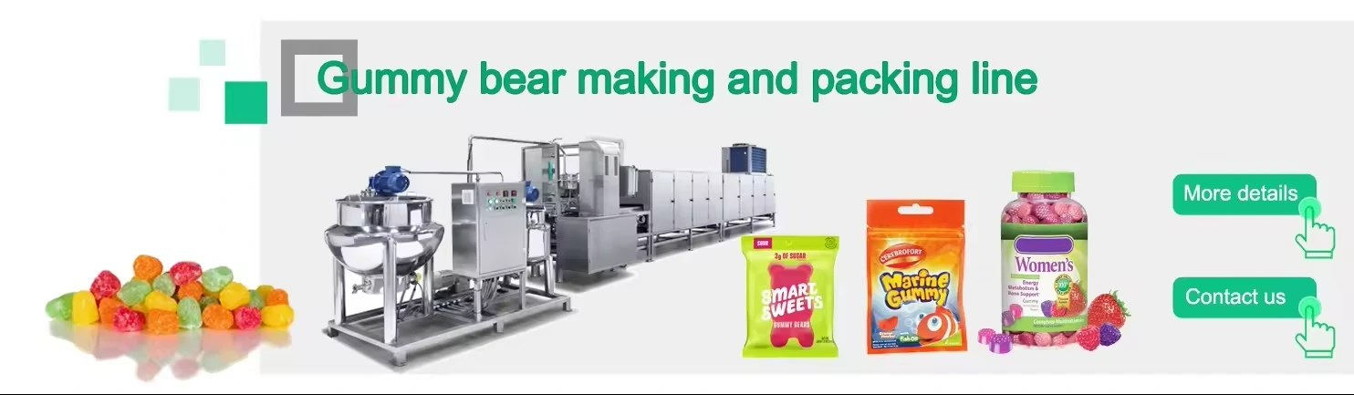 gummy bear making machine procution line 1