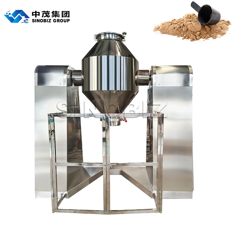SZH-500 series Dry Powders Granules Double Cone Conical Mixer 1