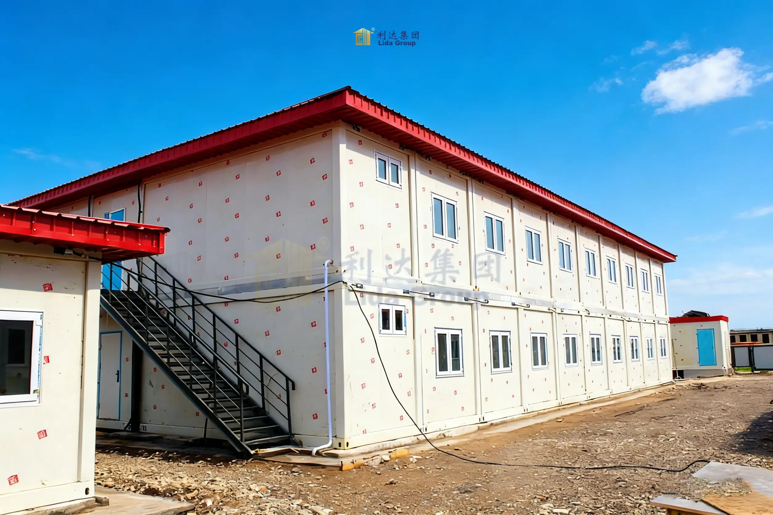 منازل حاويات مستدامة، سهلة التركيب، مقاومة للعوامل الجوية، موفرة للطاقة، مساحة سكنية 1