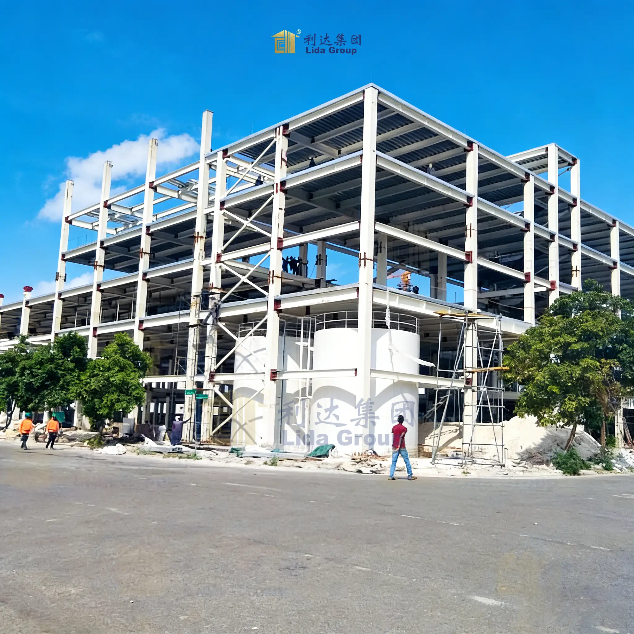 Estructuras Metálicas Steel Structure Building Diseño Flexible Alta Resistencia 1