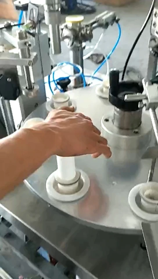 NF-30A Semi-automatic plastic/laminated tube filling & sealing machine 1