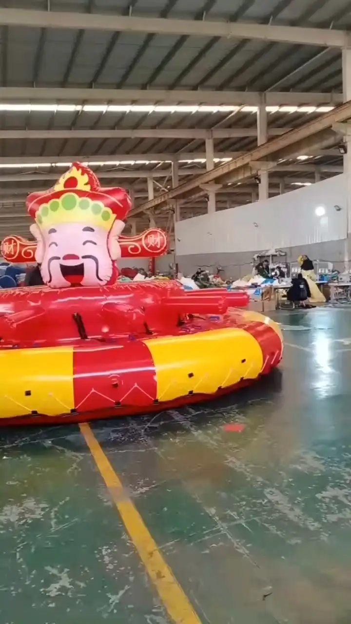 Limeiqi (LMQ) Group: Snowy God of Wealth Spinning Ride—Festive Fun for All Seasons 1