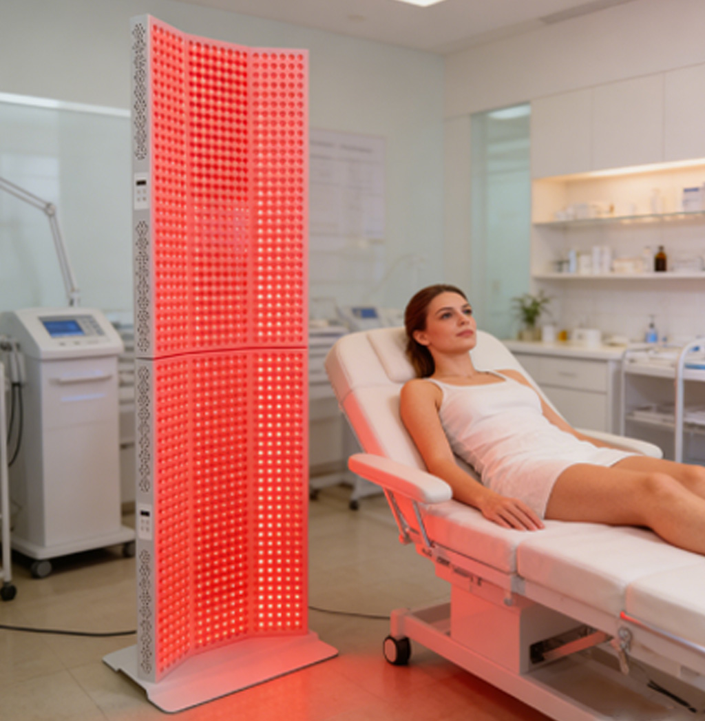 iLXURED X7000-1 5 Wavelengths 7000W 1216 Pcs Led Near Infrared Light red light therapy panel For full body 2