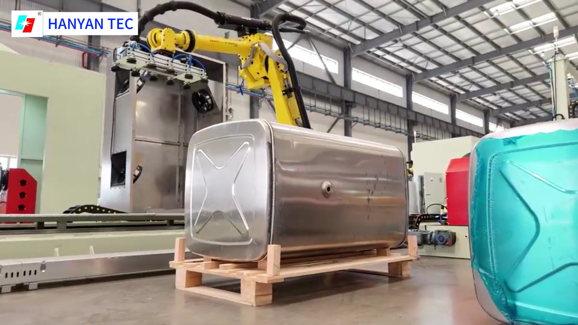 Fully Automated Process · Automotive Fuel Tank Welding Production Line 1