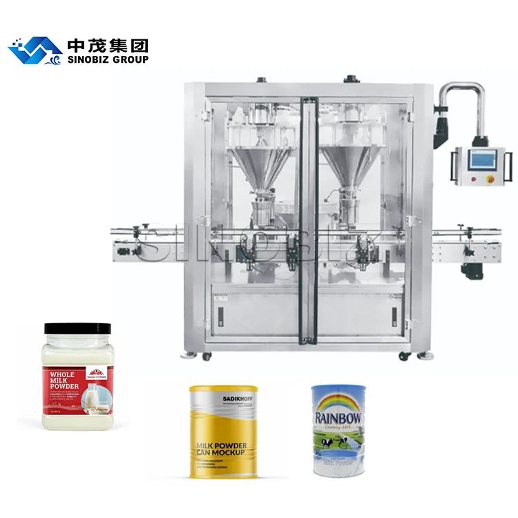 Automatic screw metering filling machine LY-GEF-50D all stainless steel structure and easy to clean 1