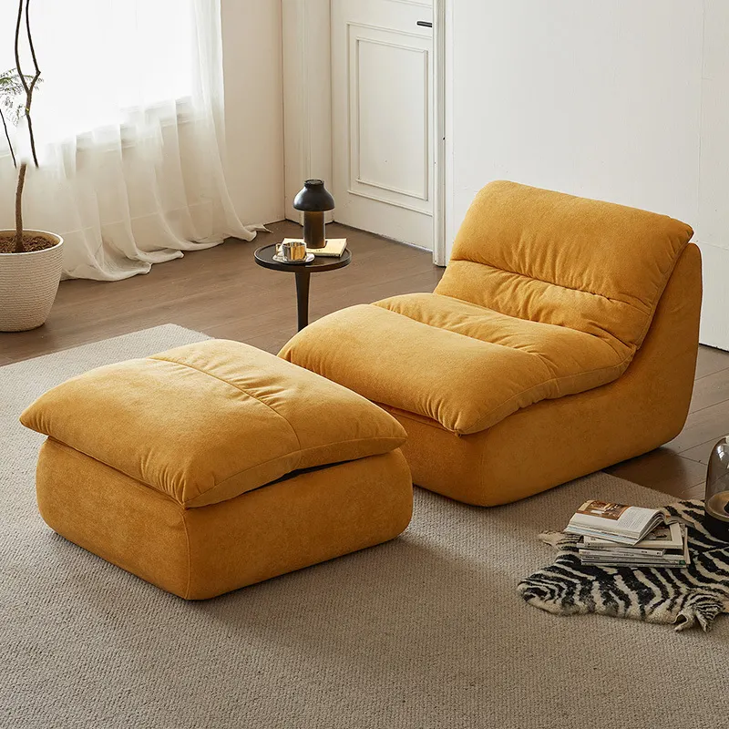 High-Density Foam Sofa with Detachable Cushions - Compressed Design B003 1