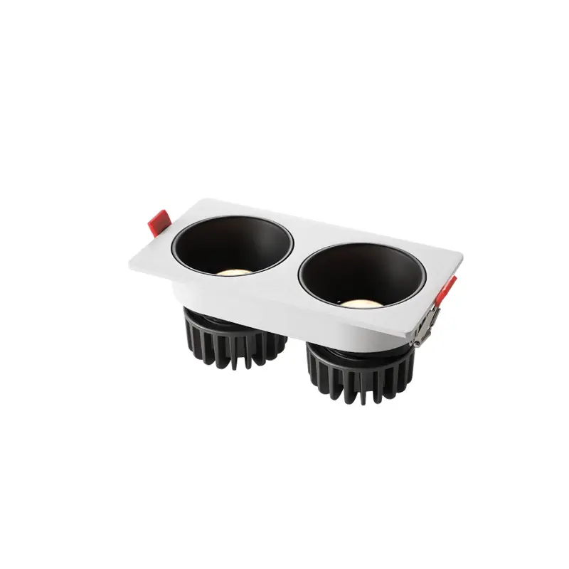 12W*1/12W*2/12W*3/12W*4 Anti-dazzle Bridgelux COB LED Downlights 5
