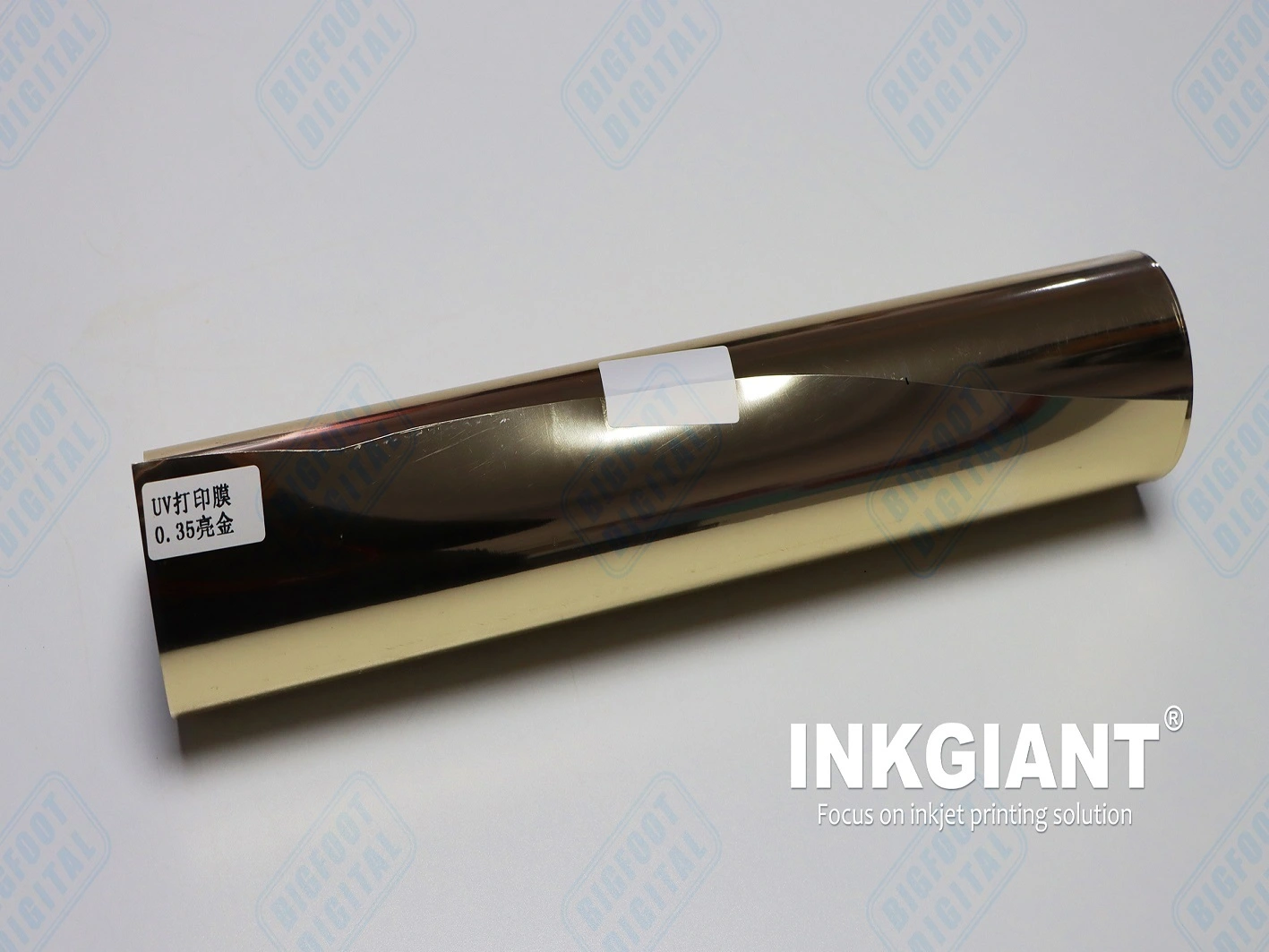 INKGIANT High-Gloss Gold TPU Film 1