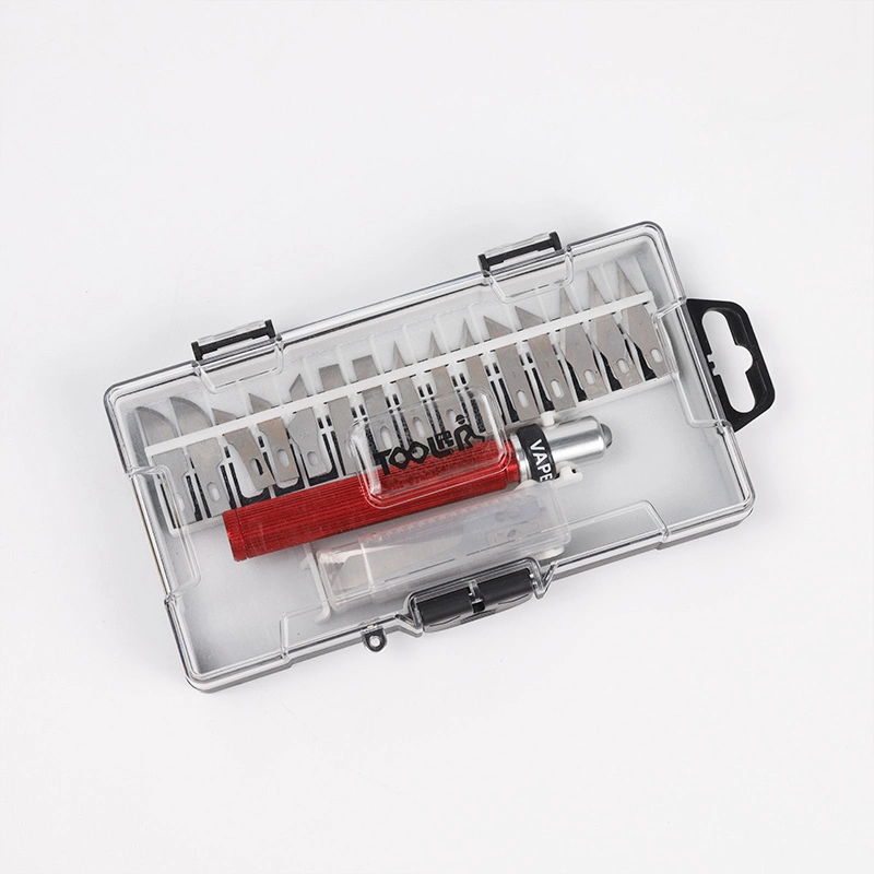 Precision Craft Knife Set with 21 Replacement Blades TLDK2503 1