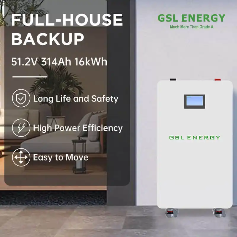 GSL 16kWh Power Tower Energy Storage System for Yemen Whole-Home Backup