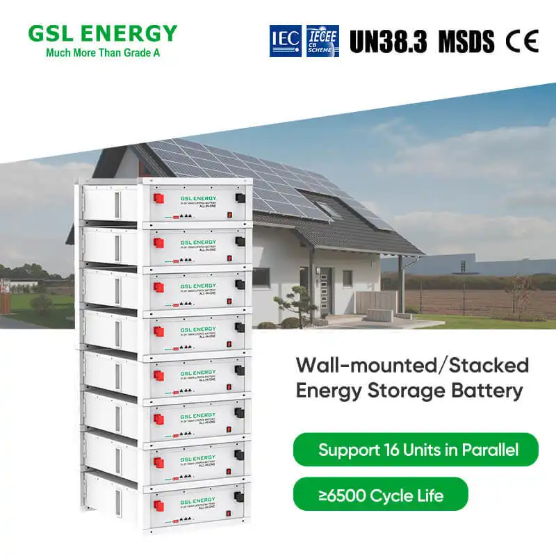 GSL ENERGY Home Battery Storage Solution for Yemen Rural and Remote Communities