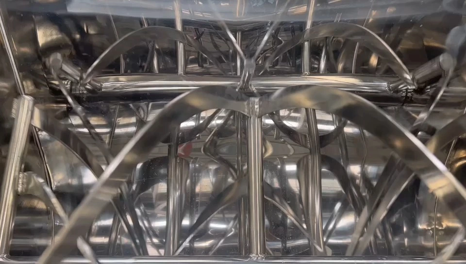 WLDH Model Horizontal Type 1500L Ribbon Mixer 1