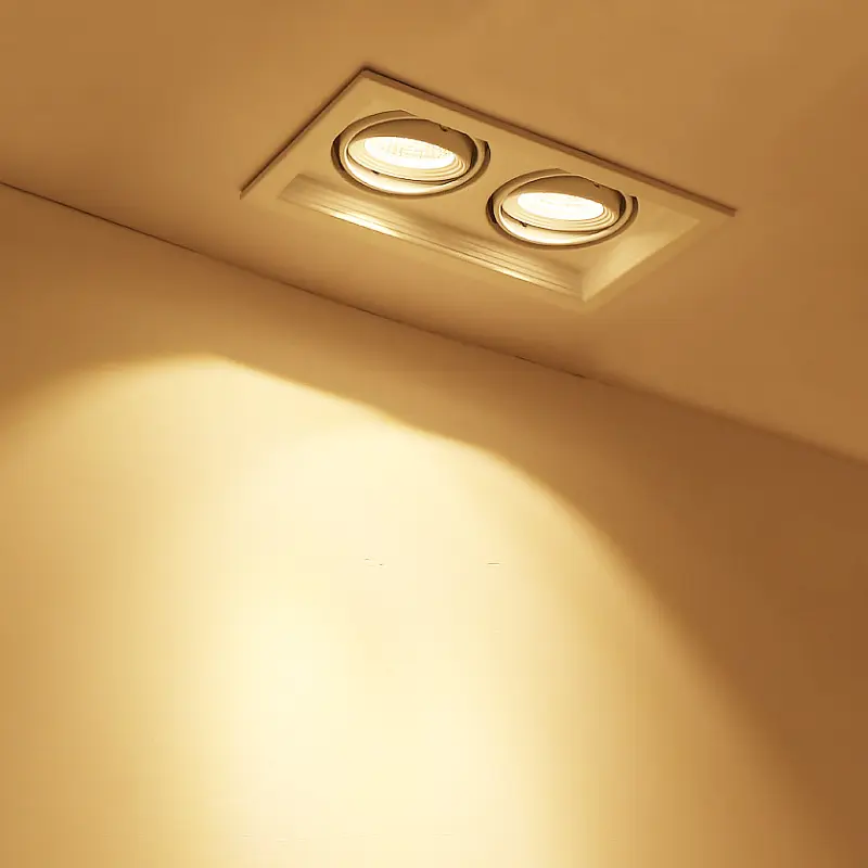 10W 20W 30W Recessed Aluminum LED Ceiling Down Lights 7