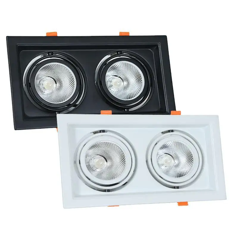 10W 20W 30W Recessed Aluminum LED Ceiling Down Lights 6