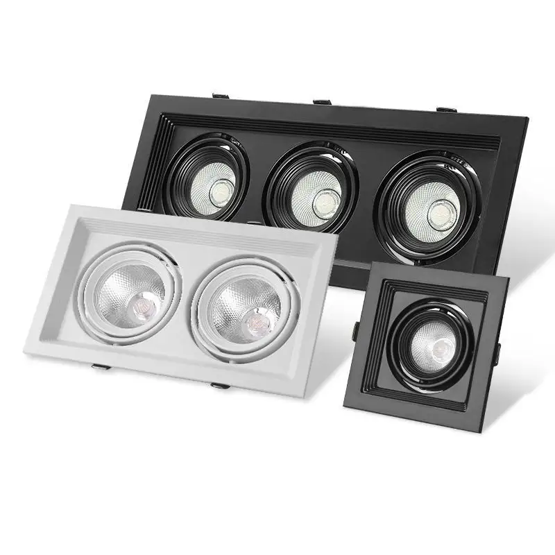 10W 20W 30W Recessed Aluminum LED Ceiling Down Lights 5