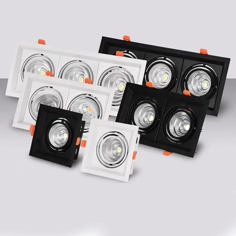 10W 20W 30W Recessed Aluminum LED Ceiling Down Lights 1