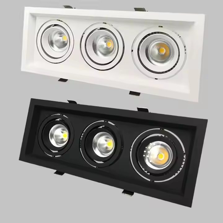 10W 20W 30W Recessed Aluminum LED Ceiling Down Lights 3