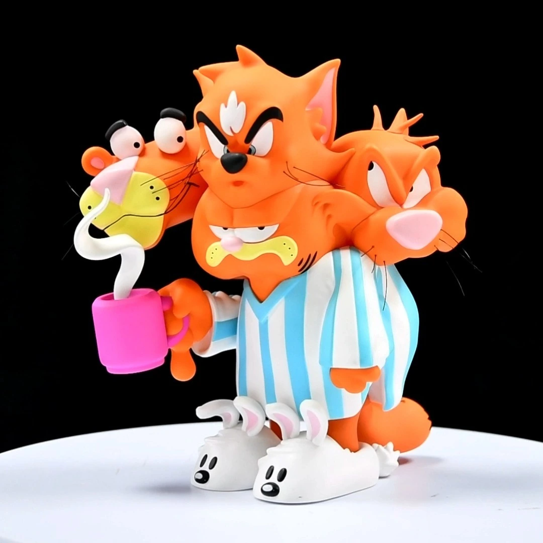 مجسم مصنوع من مادة PVC بمقياس 1:18، تصميم ثنائي الأبعاد يتحول إلى ثلاثي الأبعاد، لهواة الجمع 1