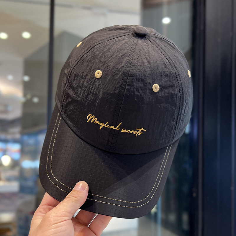 schnell trocknende karierte Baseballkappe im Großhandel