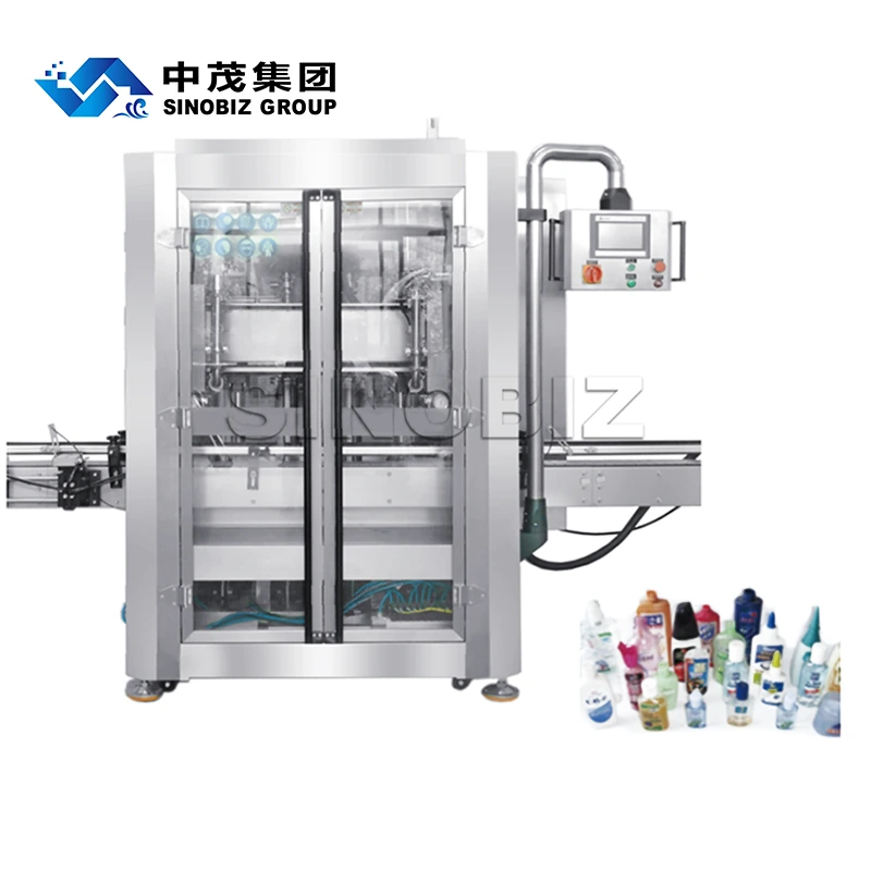 Tool-Free Disassembly and Easy Cleaning  Double Head Tracking Filling Machine 1