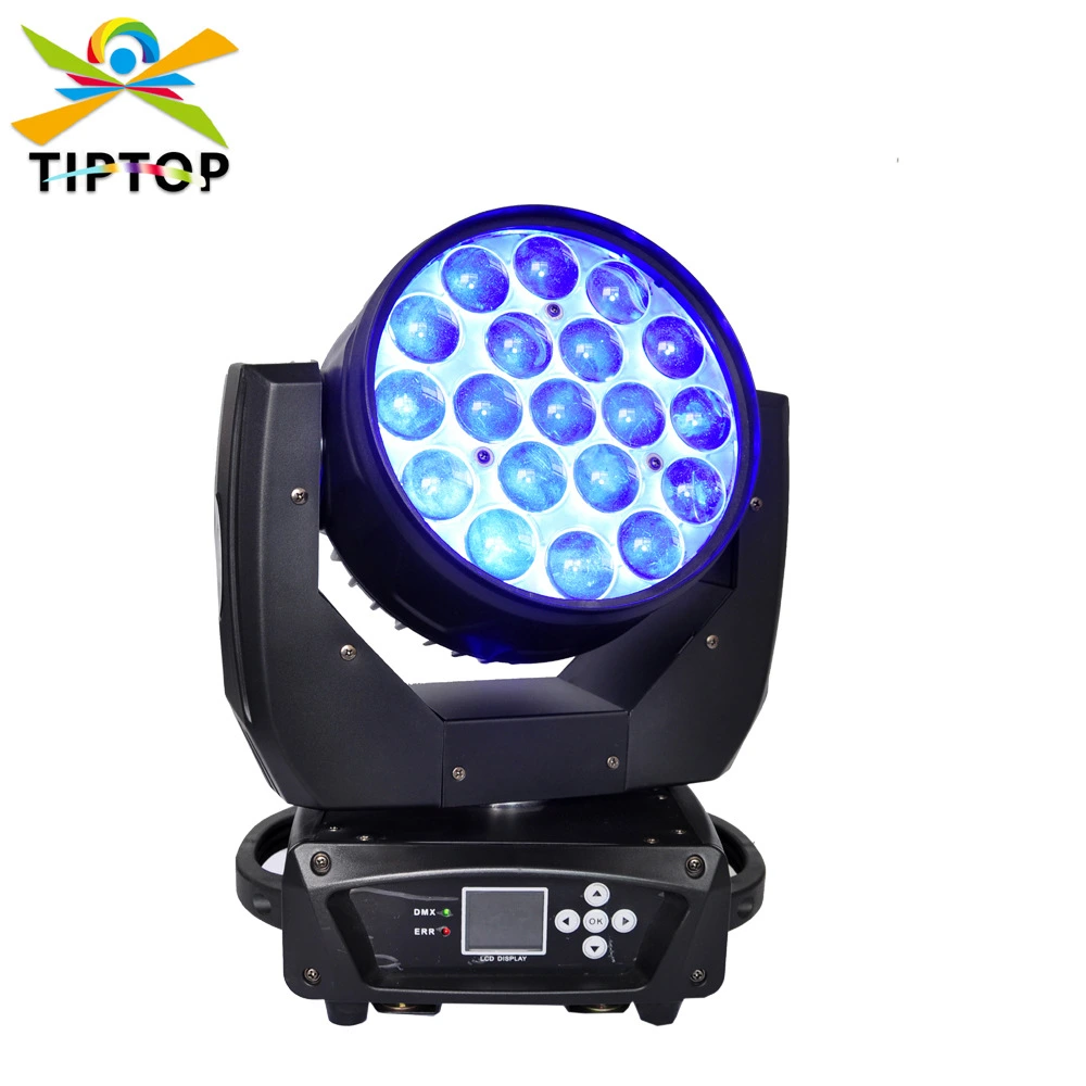 Zoom Moving Head with 19x15W RGBW LEDs with 5°-50° Zoom 1