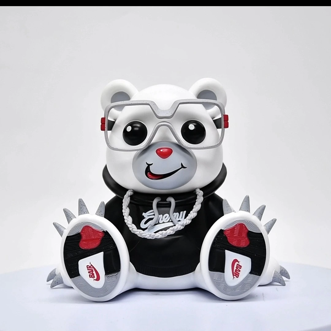 مجسم فينيل مخصص بمقياس 1:10، ثنائي الأبعاد إلى ثلاثي الأبعاد 1