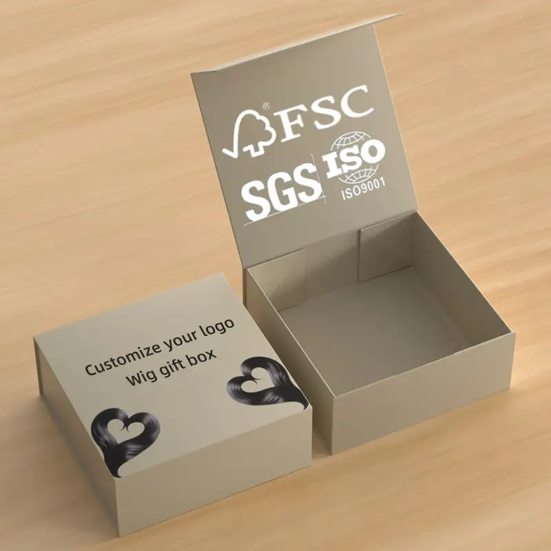 طقم هدايا أنيق لقطع الشعر القابلة للطي مع مشبك مغناطيسي ومقبض منقوش بطبقة لامعة غير لامعة - تصميم قطعة واحدة 1