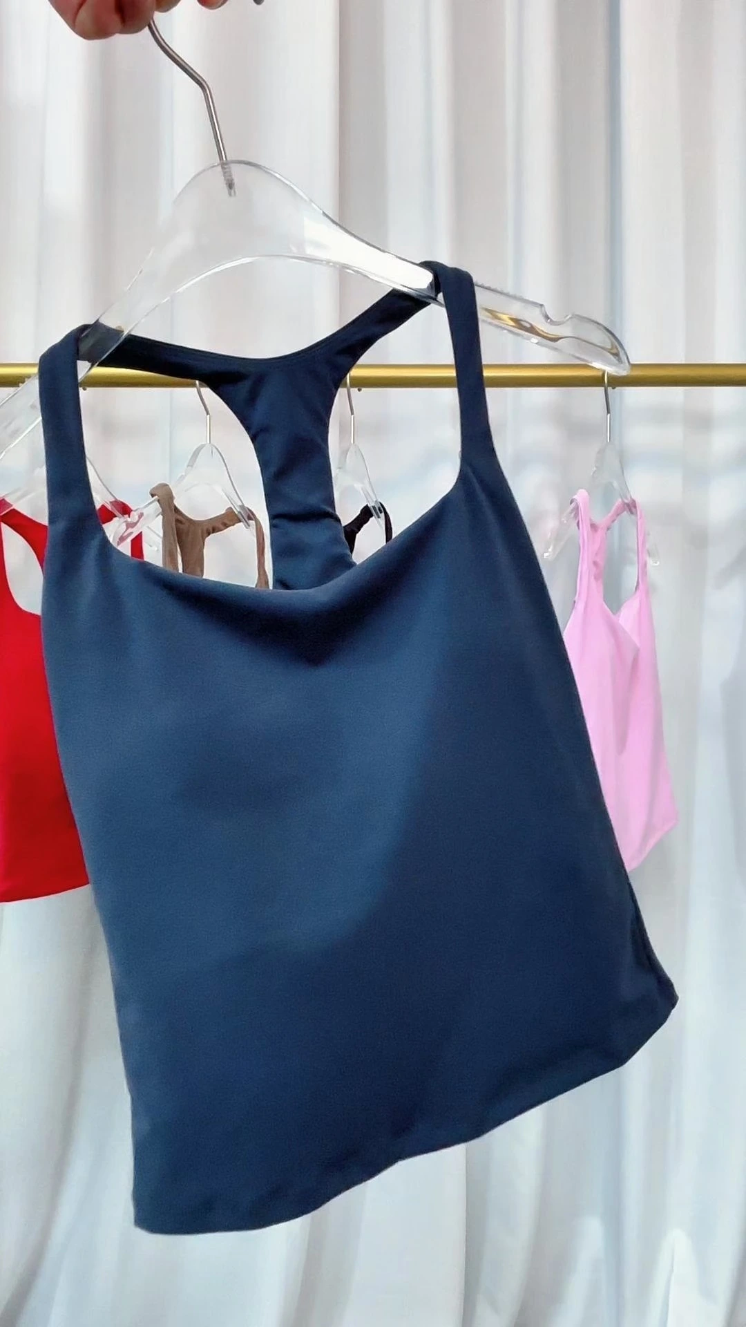 Women's Activewear Muscle Tank Casual Running And Fitness Yoga Wear OEM/ODM XTBX420 1