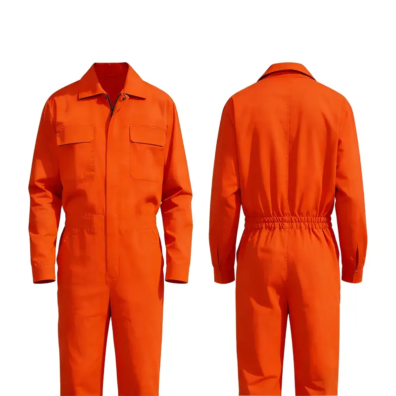 Customised Professional Multi-Pocket Workshop Industrial Wear-Resistant Coveralls 1