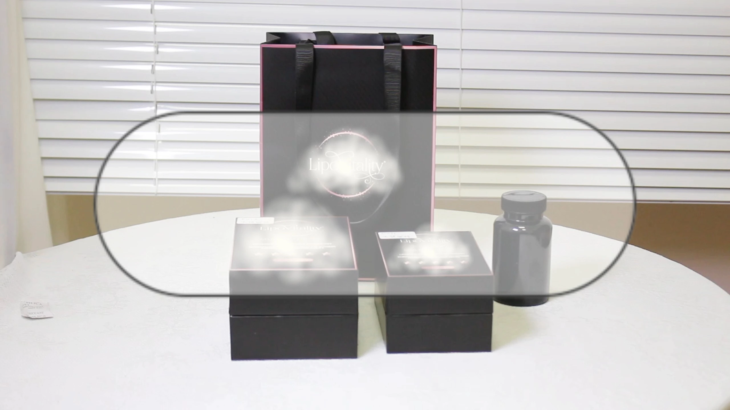 CF Flip Top Satin Lined Gift Box Premium Paperboard With Logo Matching Gift Bag For Luxury Gift Packaging 1