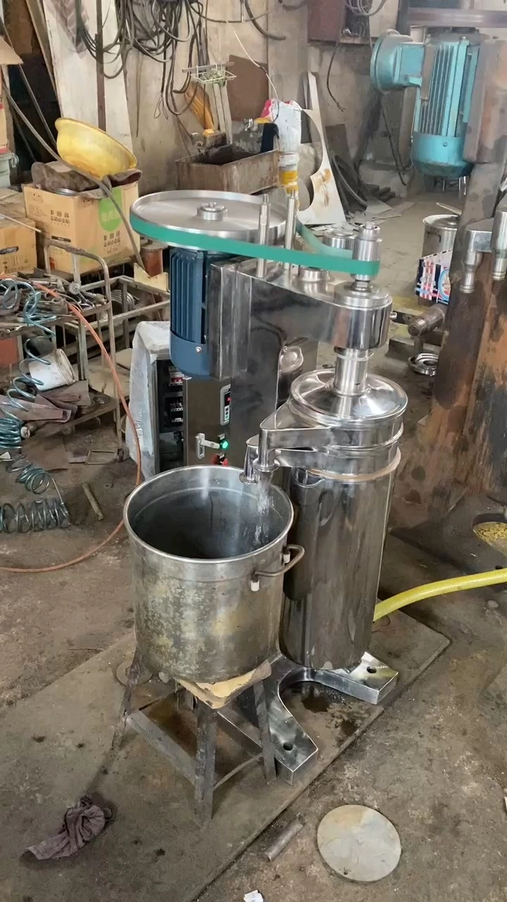 High-Capacity Tubular Centrifuge for Liquid and solid separation 1