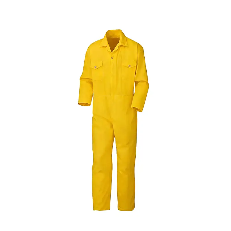 プロの建設作業員向けにカスタマイズされた高視認性保護カバーオール 1