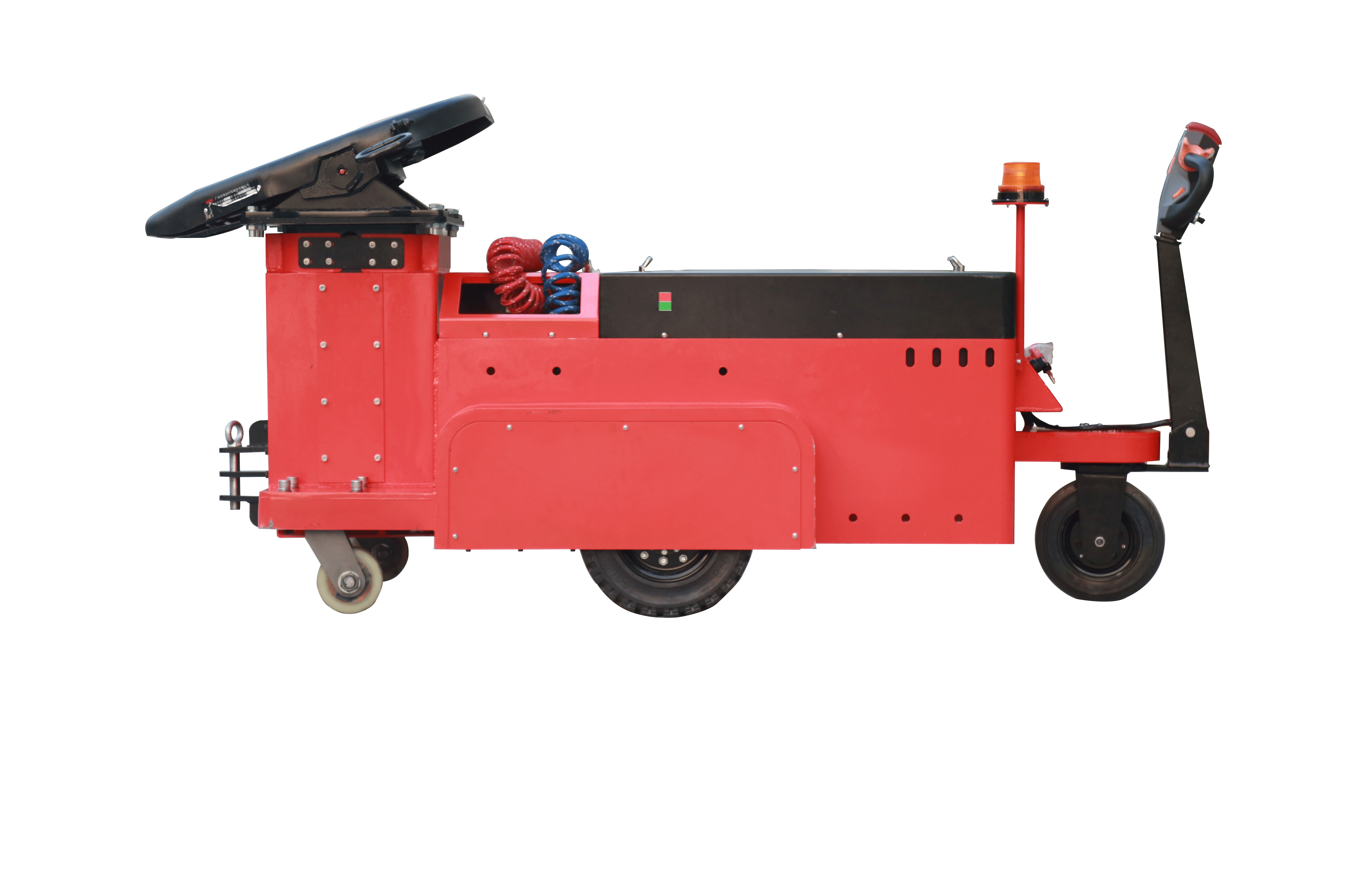 VLIFT Container/Tanker Electric Tow Tractor - 6T Lifting & Air Pump Brake Release 5