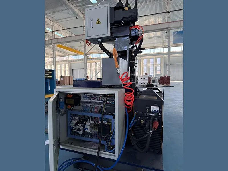 TN360 Pneumatic shear and auto butt welder machine 1