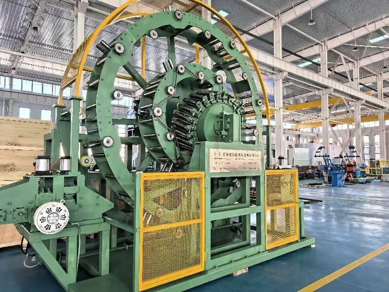 TNL200X3.0mm vertical sprial accumulator for storage steel coil 1