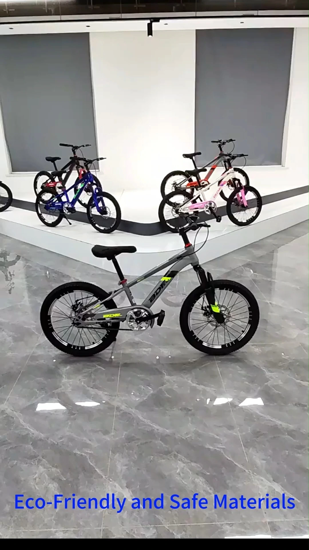 Vélo de montagne Factory 16/18/20/22/24 pouces à une seule vitesse, fourche à suspension en acier, frein à disque, pour enfants et adultes 1