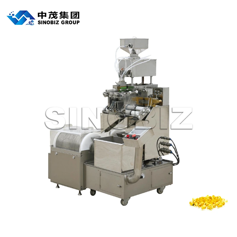 HSR-100 Small Softgel Encapsulation Machine - GMP Compliant for Lab Small-Batch Production With Dryer Set 1