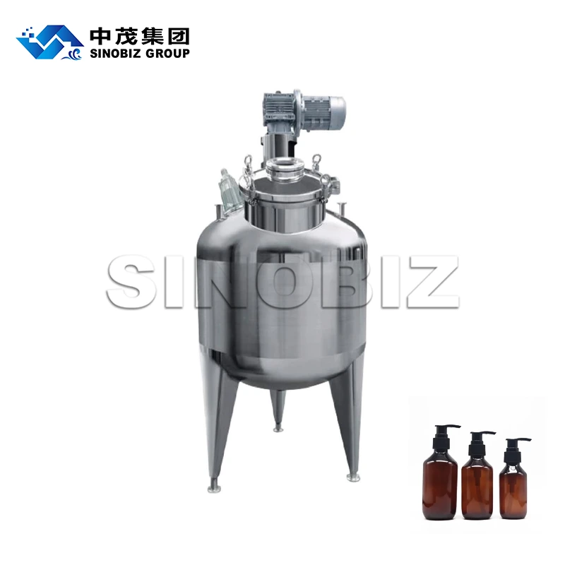 PY Series Stainless Steel Filling Material Tank  GMP-Grade Homogenizer For Negative Pressure Stirring in Food Industries 1