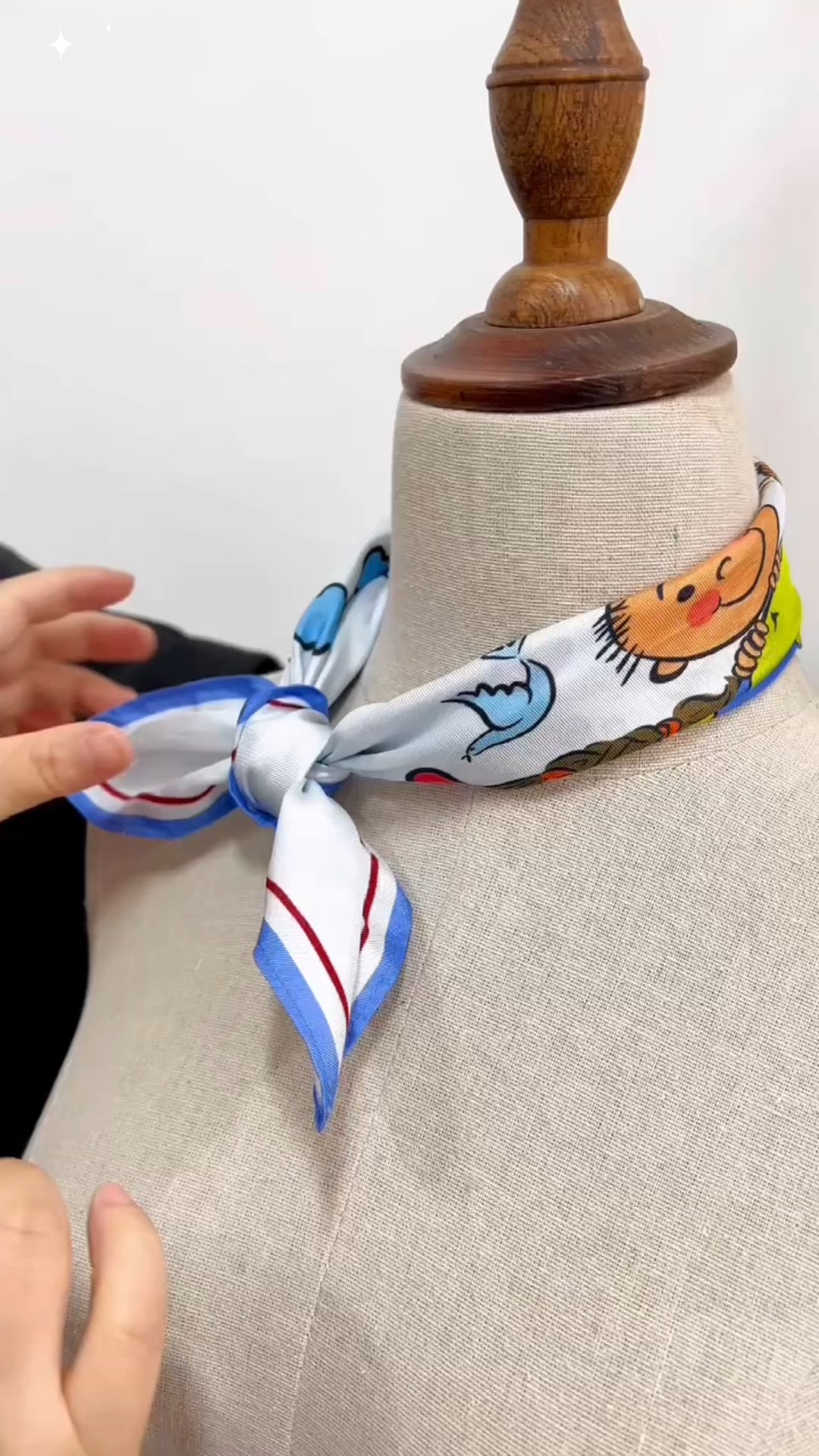 A Scarf That Wears Many Stories. Which way would you wear it, in the classroom, or out in the world?