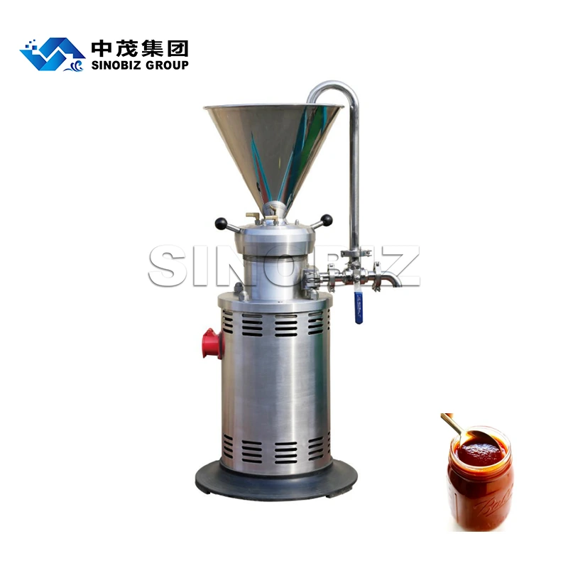 Stainless Steel Colloid Mill - High-Efficiency Homogenizer Emulsifier for Food Chemical Grinding 1