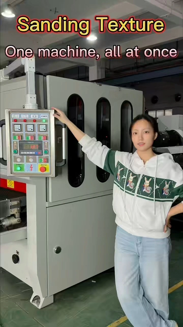 Brush Chamfering RR1000mm 11kW Motor Metal Parts Surface Wide Belt Deburring Sheet Metal Wire Buffing Drawing Polishing Machine 1