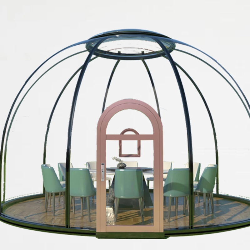 Hot Sale Transparent Star Bubble House With PC Polycarbonate Tent Dome House 1