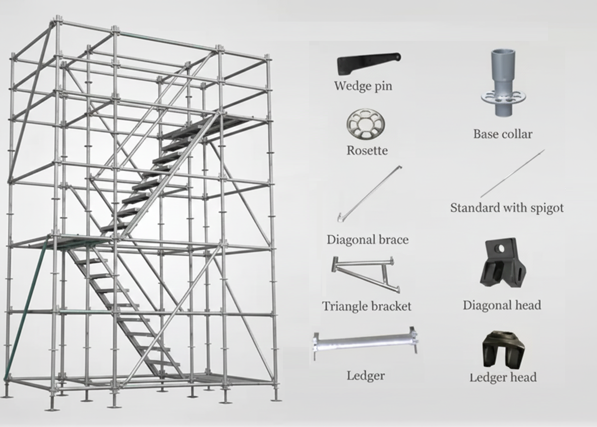 Beginner's Guide To Scaffold Types: Ringlock Scaffolding Explained 3