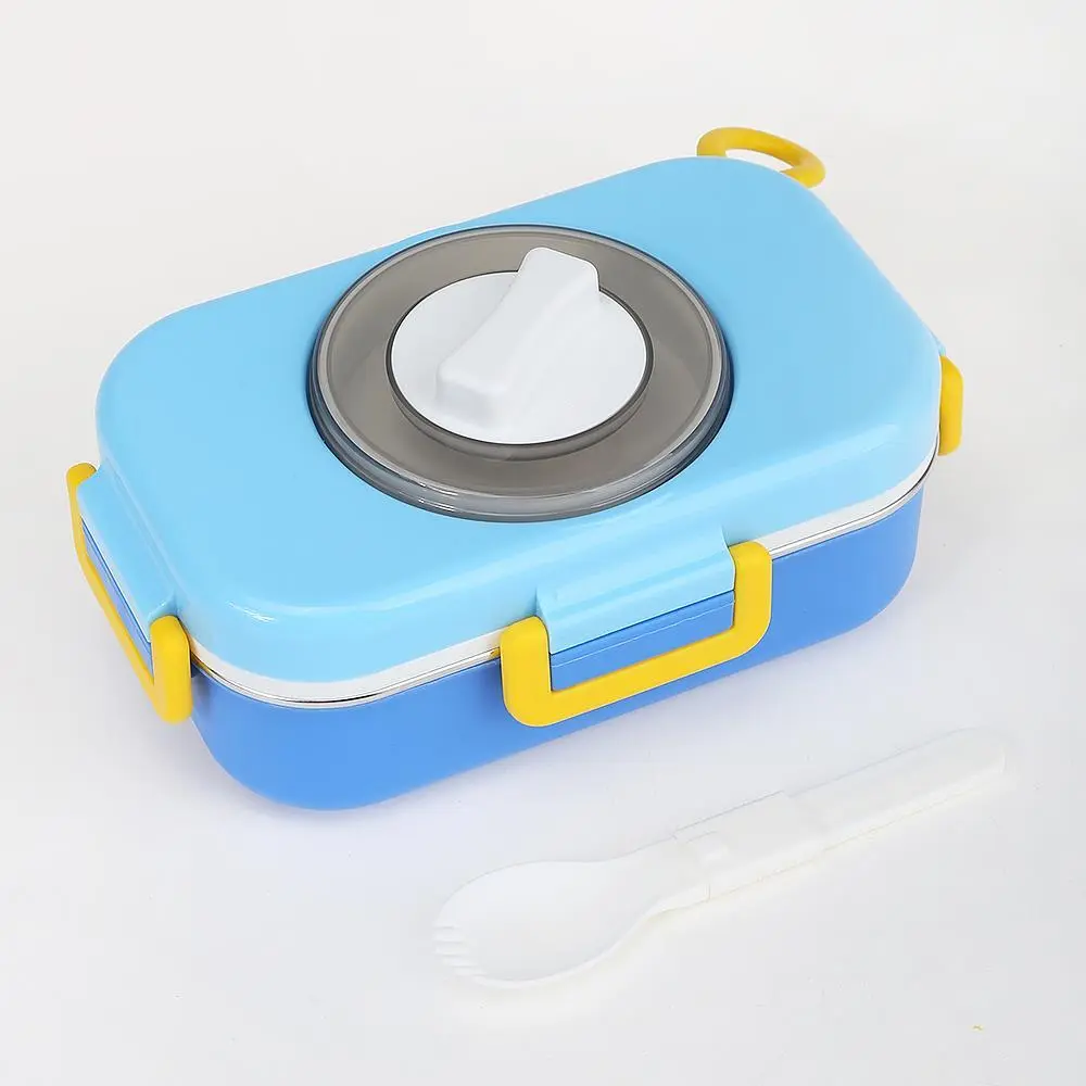 HongXing Twist-Lock Steel Lunch Box | One-Click Seal Tiffin 1